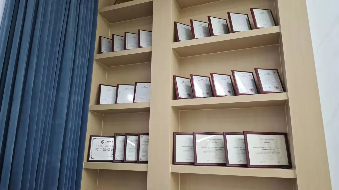Zhenxiang — Certificados y reconocimientos